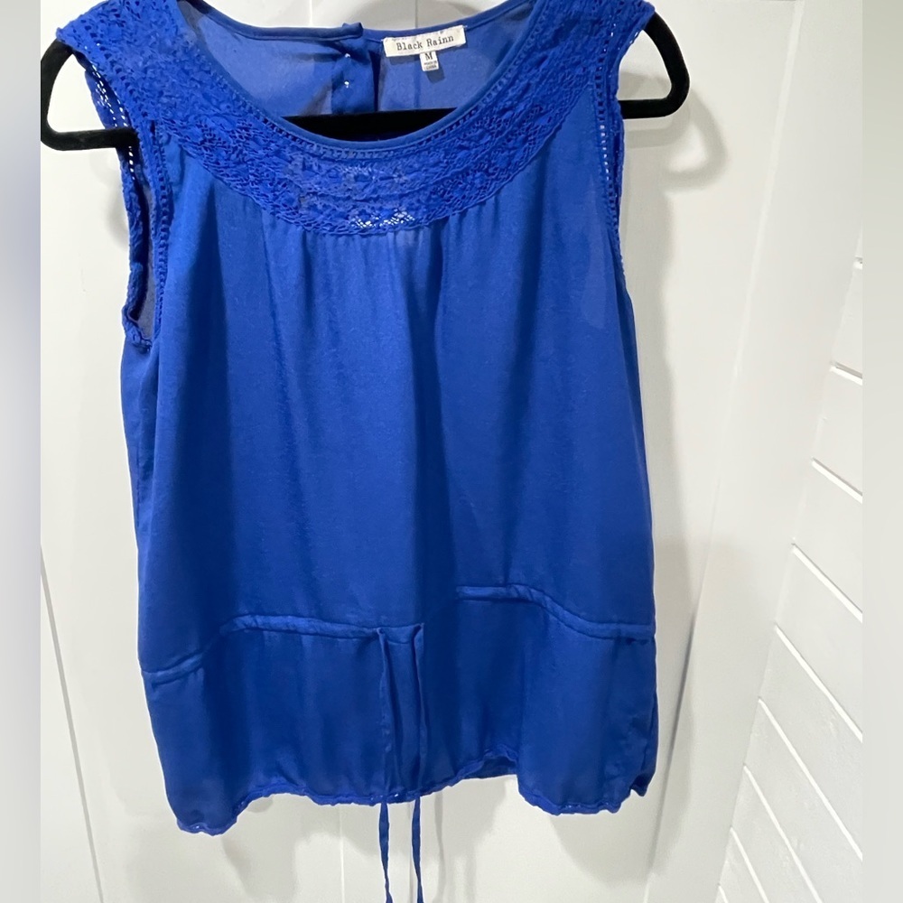 Blue Tunic Blouse‎